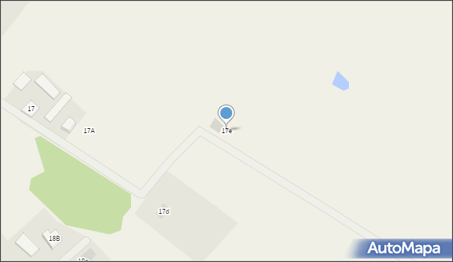 Szczebra, Szczebra, 17e, mapa Szczebra