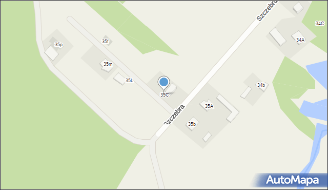 Szczebra, Szczebra, 35C, mapa Szczebra