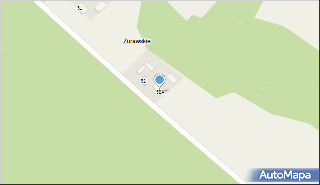 Szczebra, Szczebra, 52A, mapa Szczebra