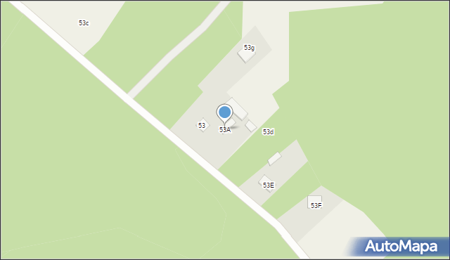 Szczebra, Szczebra, 53A, mapa Szczebra