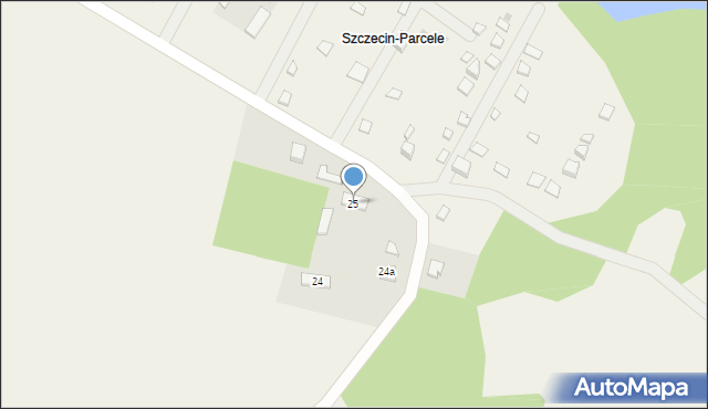 Szczecin, Szczecin, 24b, mapa Szczecina