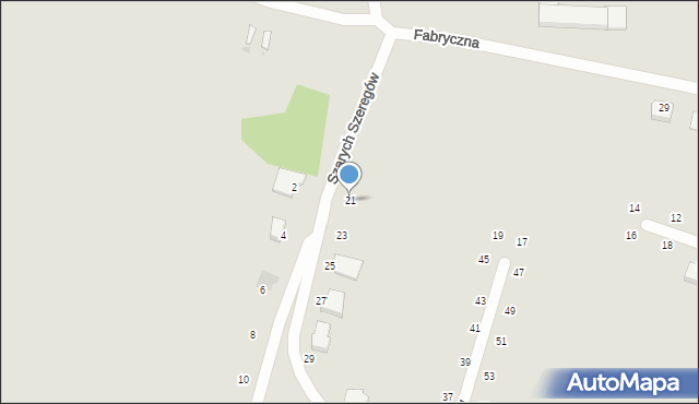 Szczecinek, Szarych Szeregów, 21, mapa Szczecinek