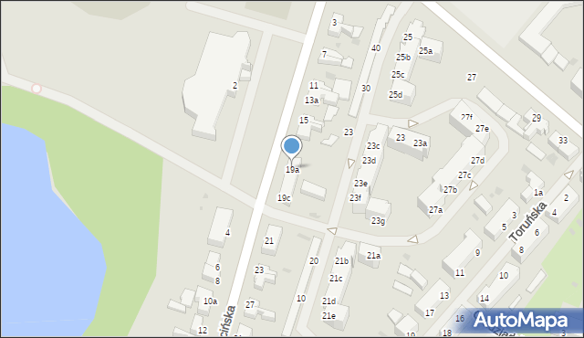 Szczecinek, Szczecińska, 19a, mapa Szczecinek