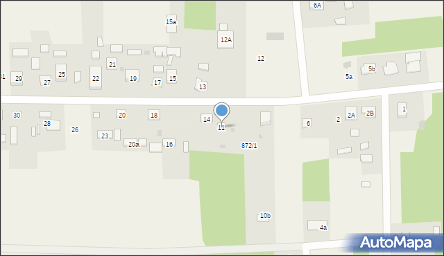 Szczecno, Szczecno, 11, mapa Szczecno