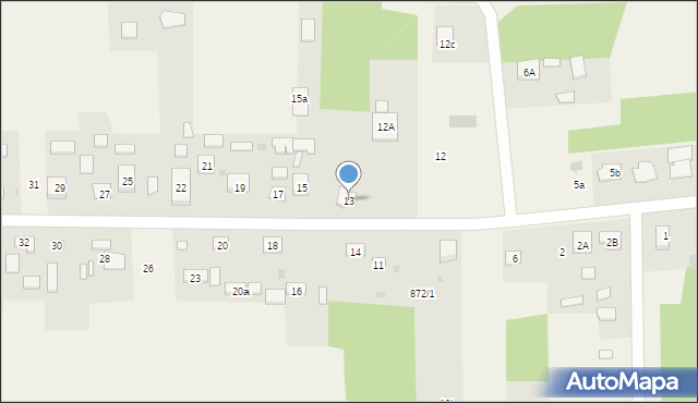 Szczecno, Szczecno, 13, mapa Szczecno