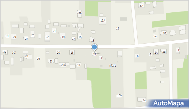 Szczecno, Szczecno, 14, mapa Szczecno