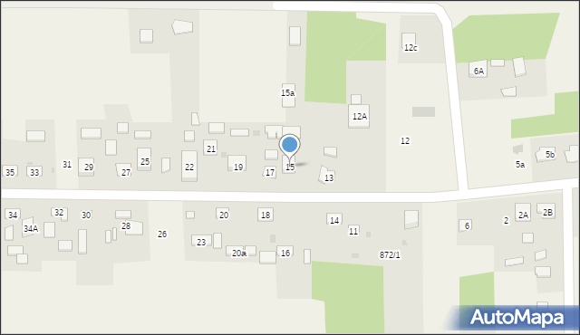 Szczecno, Szczecno, 15, mapa Szczecno