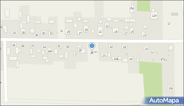 Szczecno, Szczecno, 26, mapa Szczecno