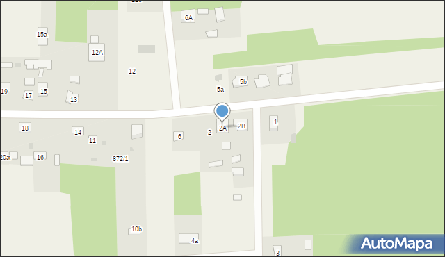 Szczecno, Szczecno, 2A, mapa Szczecno