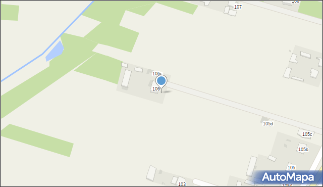 Szczekarków, Szczekarków, 106a, mapa Szczekarków