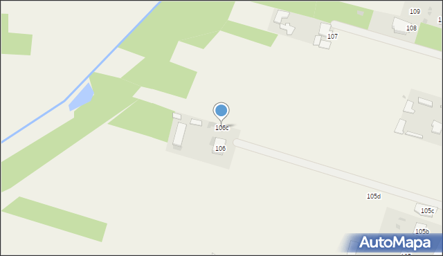 Szczekarków, Szczekarków, 106c, mapa Szczekarków