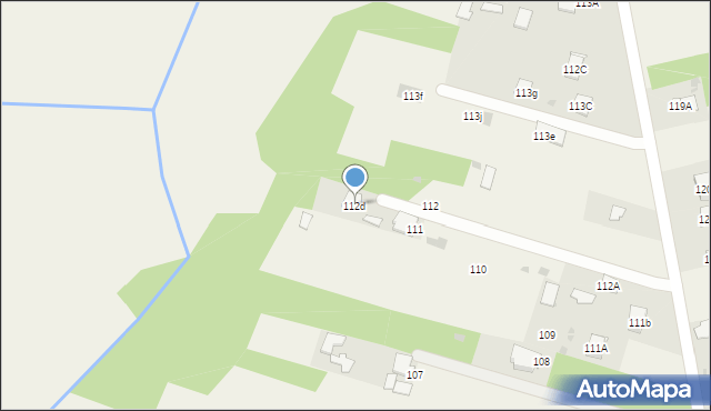 Szczekarków, Szczekarków, 112d, mapa Szczekarków