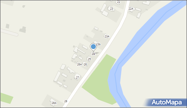 Szczekarków, Szczekarków, 24, mapa Szczekarków