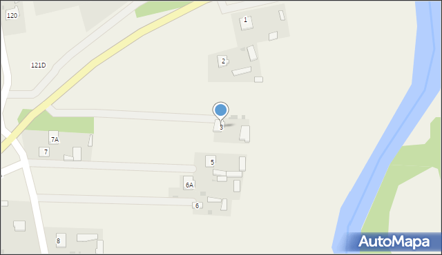 Szczekarków, Szczekarków, 3, mapa Szczekarków