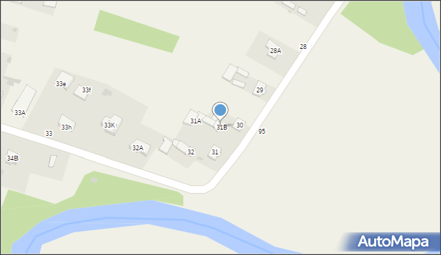 Szczekarków, Szczekarków, 31B, mapa Szczekarków