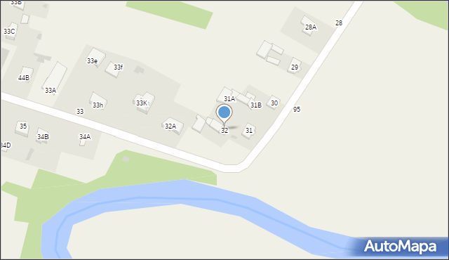 Szczekarków, Szczekarków, 32, mapa Szczekarków