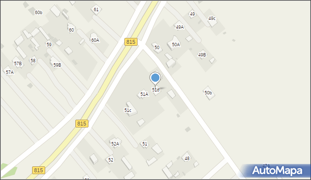 Szczekarków, Szczekarków, 51d, mapa Szczekarków