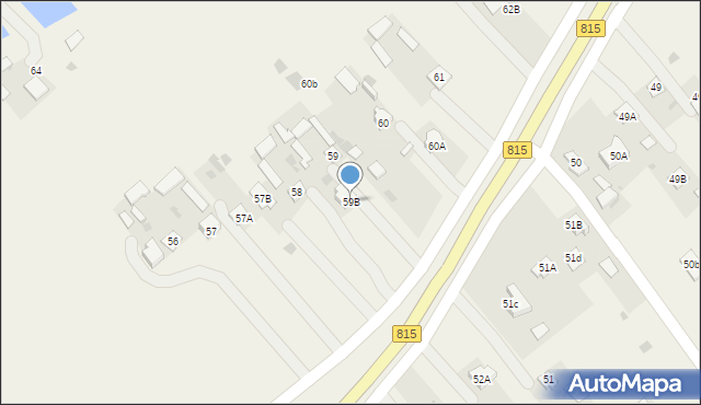 Szczekarków, Szczekarków, 59B, mapa Szczekarków