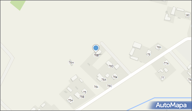 Szczekarków, Szczekarków, 76B, mapa Szczekarków
