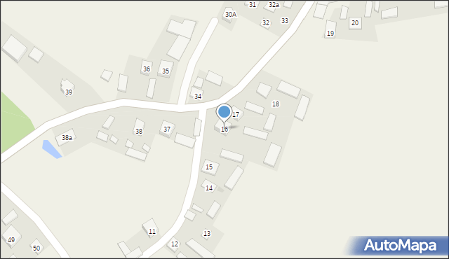 Szczekarków, Szczekarków, 16, mapa Szczekarków