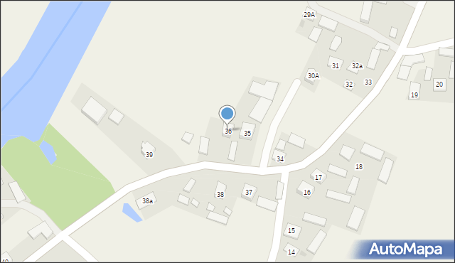 Szczekarków, Szczekarków, 36, mapa Szczekarków