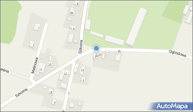 Szczepankowice, Szkolna, 14, mapa Szczepankowice