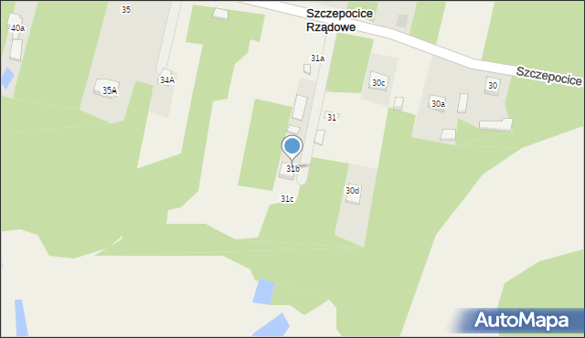 Szczepocice Rządowe, Szczepocice Rządowe, 31b, mapa Szczepocice Rządowe