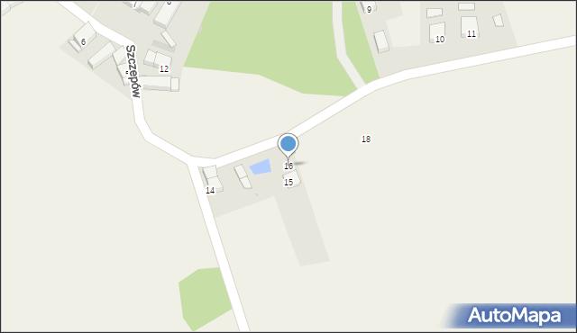 Szczepów, Szczepów, 16, mapa Szczepów