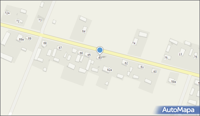 Szczerbaków, Szczerbaków, 63, mapa Szczerbaków