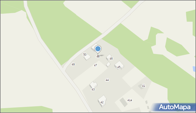 Szczerbięcin, Szczerbięcin, 48, mapa Szczerbięcin