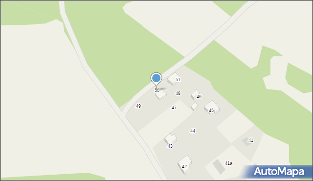 Szczerbięcin, Szczerbięcin, 50, mapa Szczerbięcin