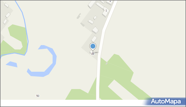 Szczercowska Wieś, Szczercowska Wieś, 49, mapa Szczercowska Wieś