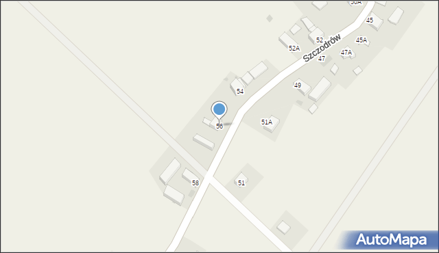 Szczodrów, Szczodrów, 56, mapa Szczodrów