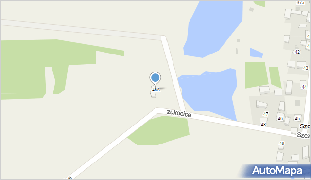 Szczukocice, Szczukocice, 48A, mapa Szczukocice