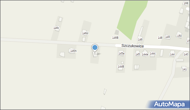 Szczukowice, Szczukowice, 145c, mapa Szczukowice