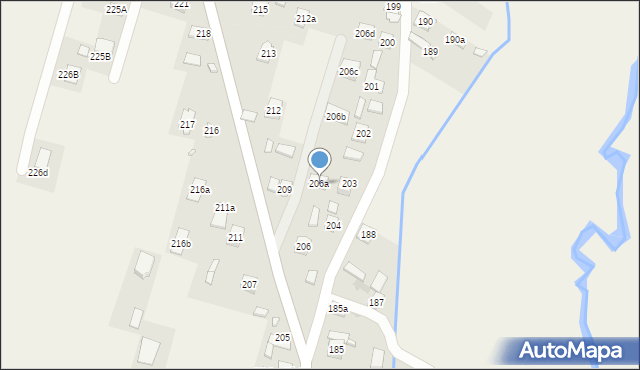 Szczukowice, Szczukowice, 206a, mapa Szczukowice