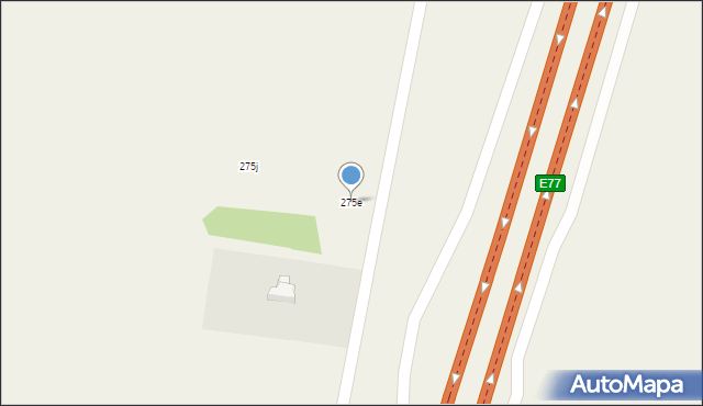 Szczukowice, Szczukowice, 275e, mapa Szczukowice