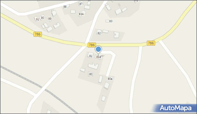 Szczukowice, Szczukowice, 81a, mapa Szczukowice