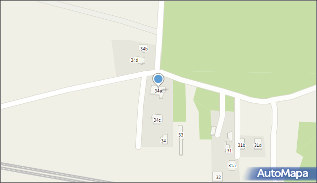 Szczukowskie Górki, Szczukowskie Górki, 34a, mapa Szczukowskie Górki