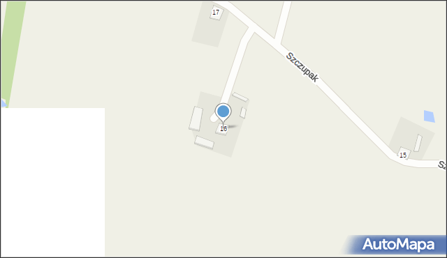 Szczupak, Szczupak, 16, mapa Szczupak