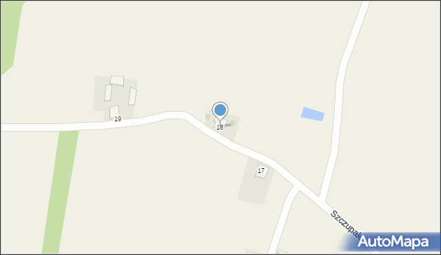 Szczupak, Szczupak, 18, mapa Szczupak