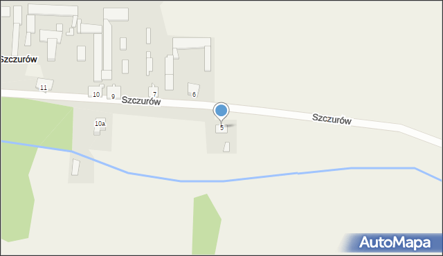 Szczurów, Szczurów, 5, mapa Szczurów