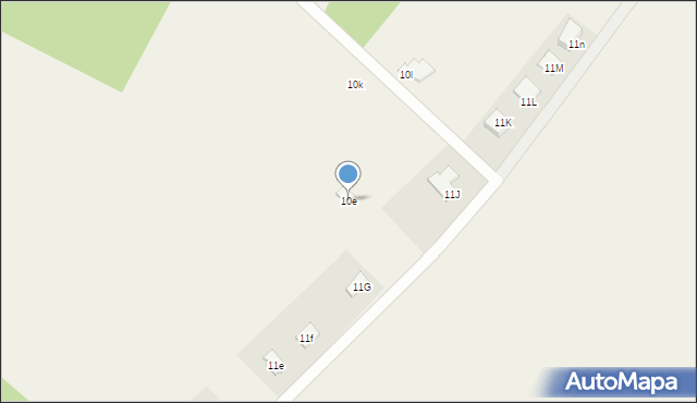 Szczycionek, Szczycionek, 10e, mapa Szczycionek