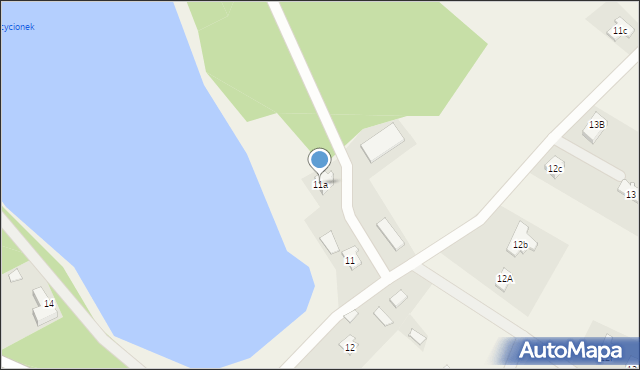 Szczycionek, Szczycionek, 11a, mapa Szczycionek