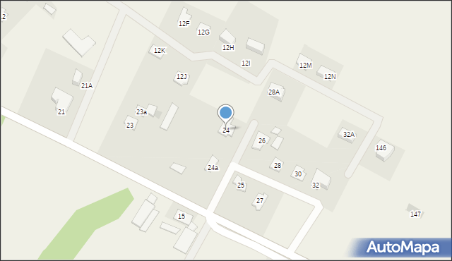 Szczycionek, Szczycionek, 24, mapa Szczycionek