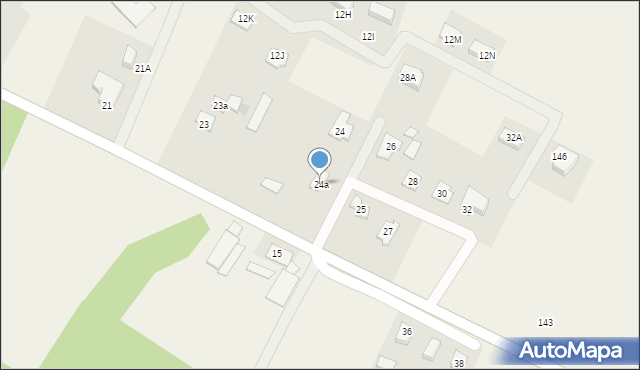Szczycionek, Szczycionek, 24a, mapa Szczycionek