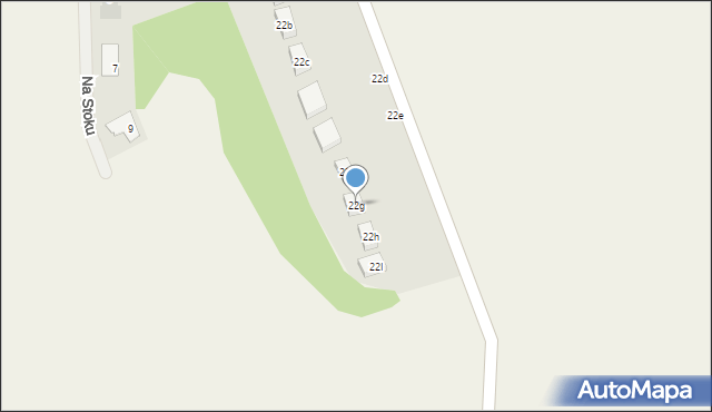 Szczyglice, Szczyglice, 22g, mapa Szczyglice