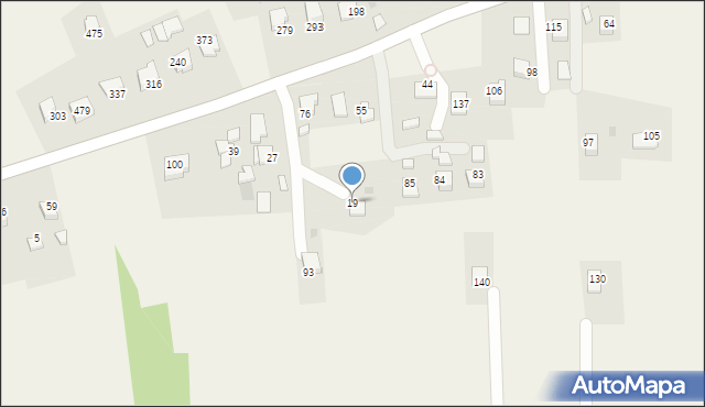 Szczygłów, Szczygłów, 19, mapa Szczygłów