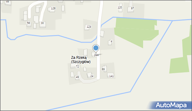 Szczygłów, Szczygłów, 24A, mapa Szczygłów
