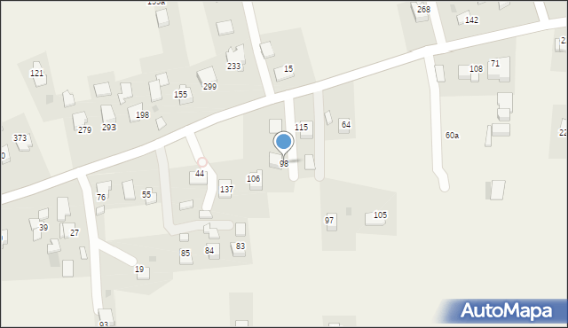 Szczygłów, Szczygłów, 98, mapa Szczygłów